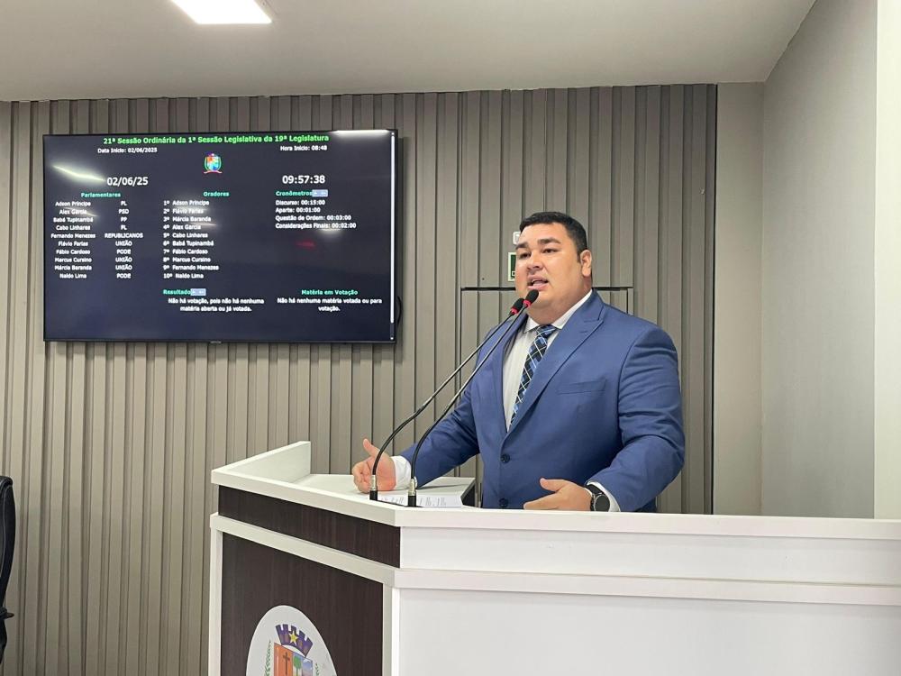 Vereador Alex Garcia propõe o programa ‘Meu Primeiro Check-up’ nas escolas de Parintins