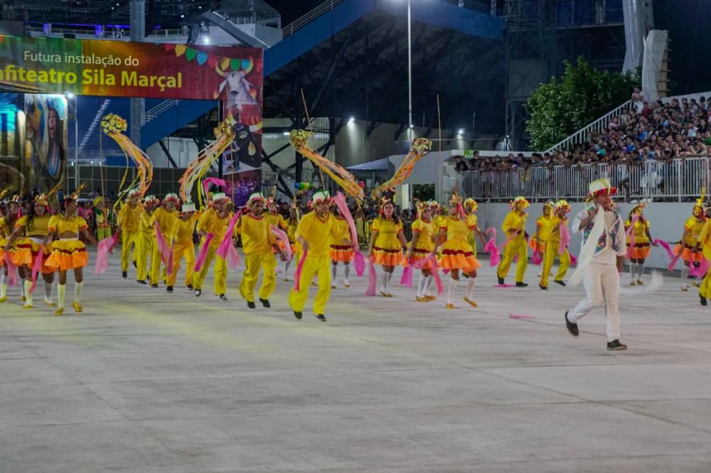 Quadrilhas, Danças e Bois Mirins marcam abertura das do 58º Festival de Parintins