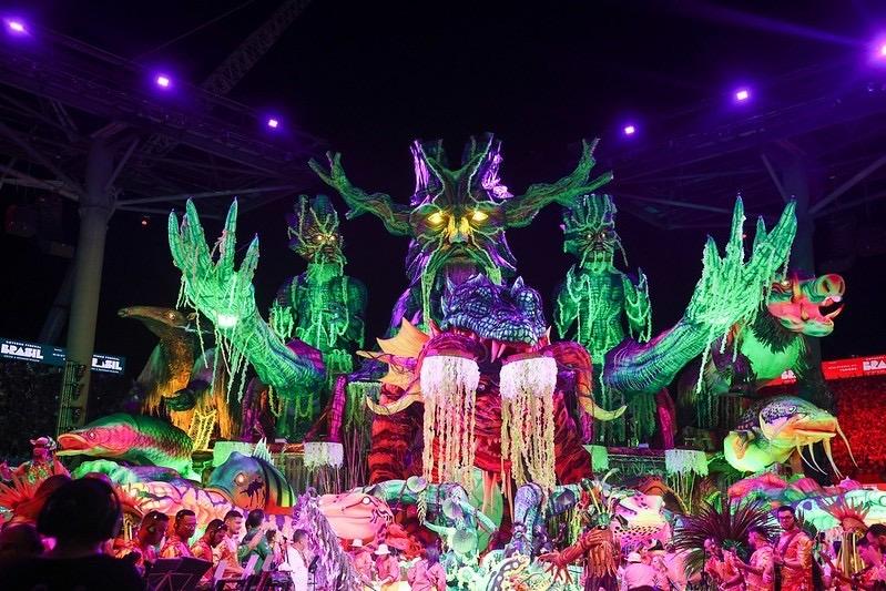 Boi Garantido abre a primeira noite resgatando as raízes culturais da Amazônia no Bumbódromo