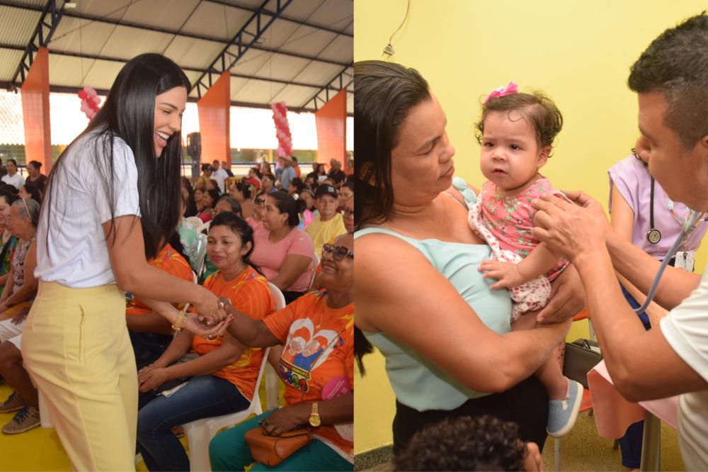 'Ação em Dias' leva mais de 1,4 mil atendimentos gratuitos aos moradores do Itaúna 1, em Parintins