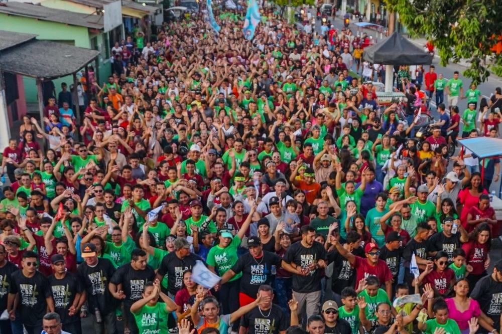 Marcha para Jesus 2025 deve reunir mais de 40 mil pessoas em Parintins