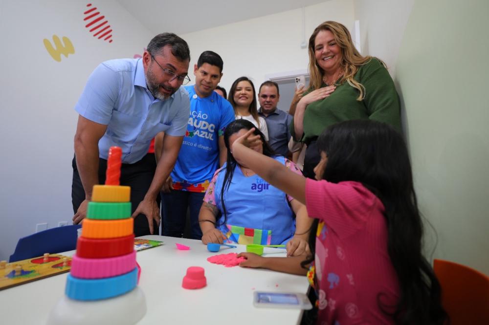 Wilson Lima inaugura primeiro Caic TEA com atendimento especializado para crianças com autismo