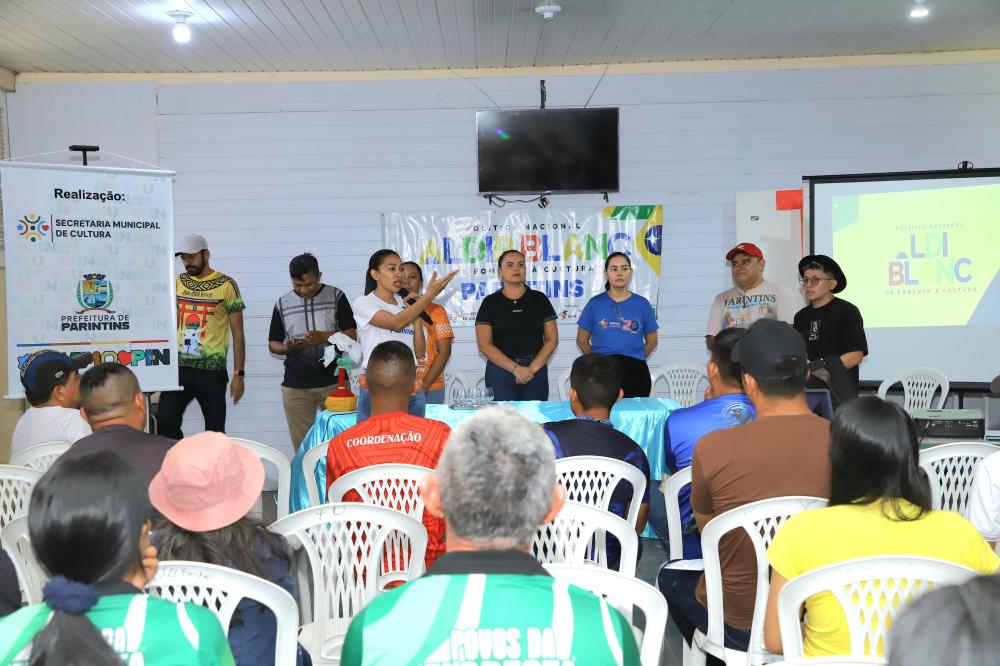 Fazedores de cultura da Vila Amazônia participam da Busca Ativa da PNAB em Parintins