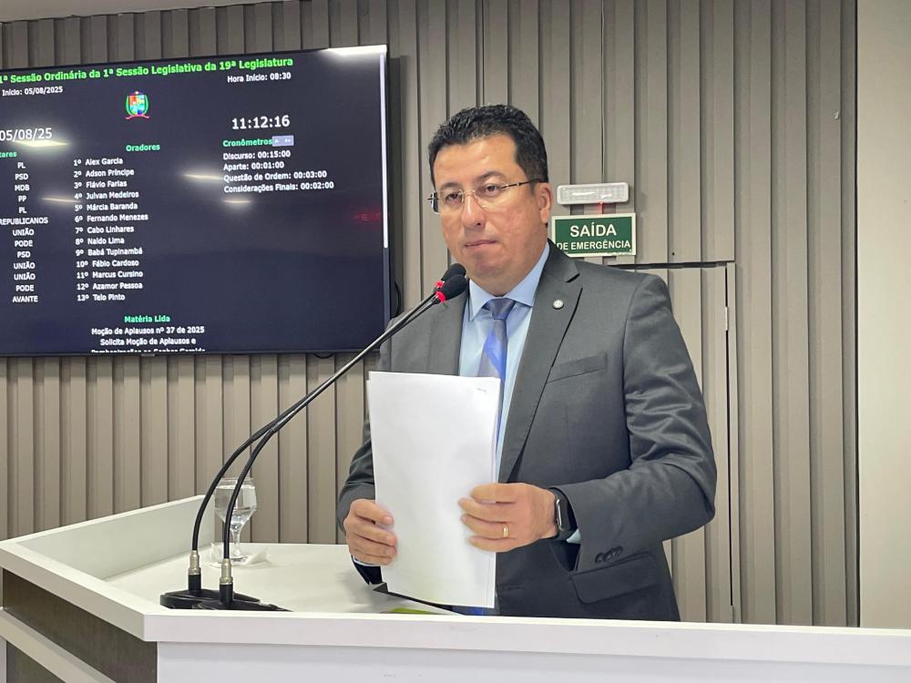 Vereador Fábio Cardoso propõe melhorias na Policlínica Municipal Padre Vitório