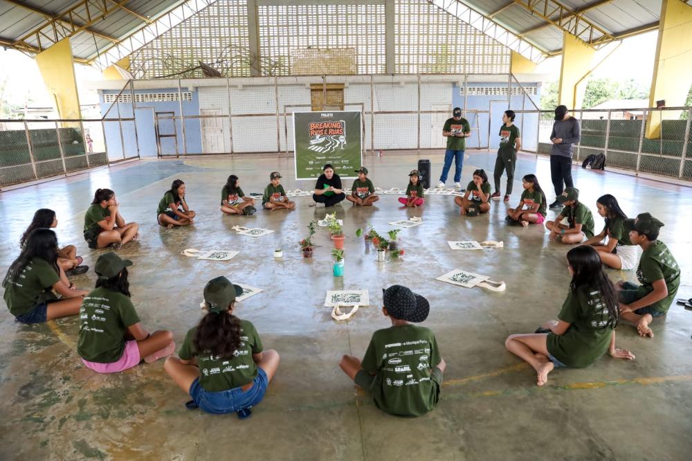 Projeto Breaking Rios e Ruas leva hip hop e consciência ambiental a comunidade Bom Socorro do Zé Açú