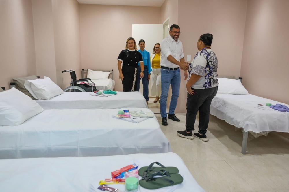 Wilson Lima inaugura primeira Casa de Passagem para Pessoas Idosas em situação de risco no Amazonas