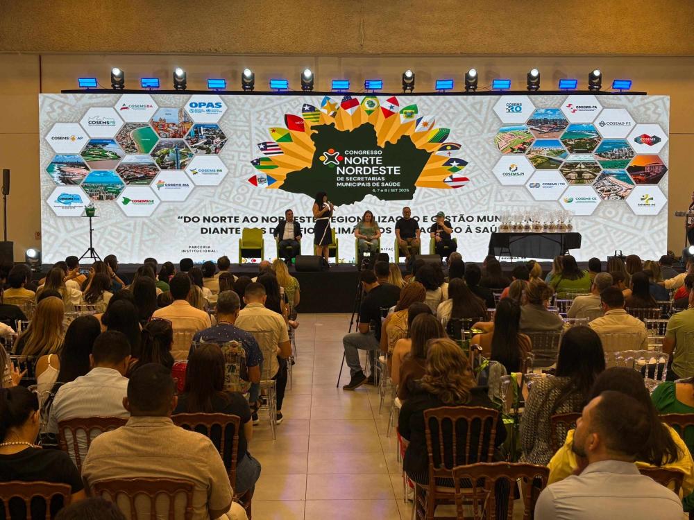 Congresso Norte Nordeste de Saúde reúne 1,7 mil participantes em Manaus