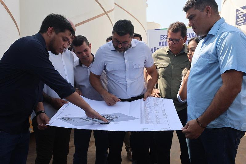 Wilson Lima envia ETA para levar água tratada a 30 mil moradores de São Gabriel da Cachoeira