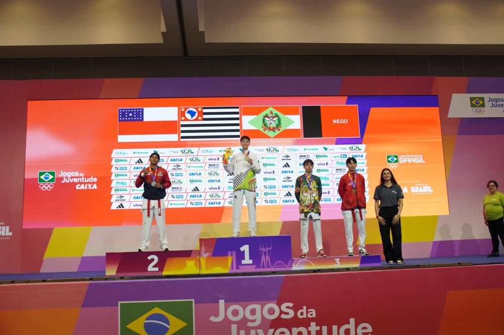 Amazonas encerra Jogos da Juventude 2025 com 14 medalhas e pódio inédito no taekwondo