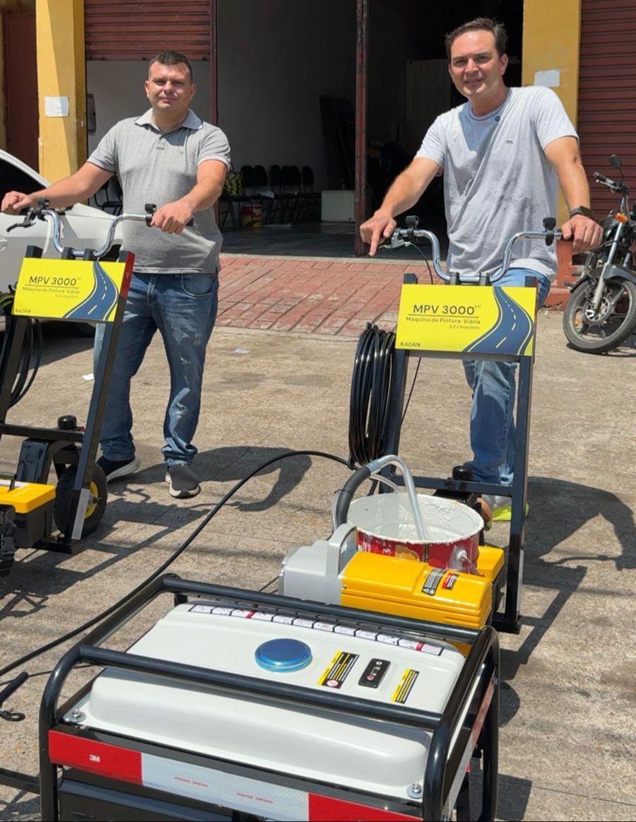 Prefeitura de Parintins adquire novos equipamentos para sinalização no trânsito