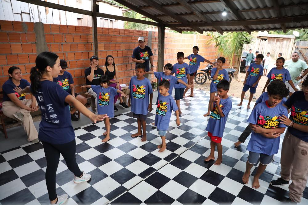 Culminância do projeto ‘Hip Hop para Crianças’ marca fim de ciclo de oficinas culturais neste sábado (25), em Parintins