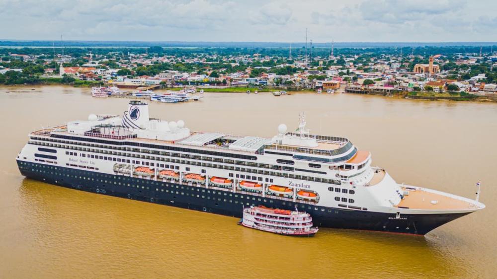 Mais de 5 mil turistas são aguardados em Parintins na temporada de transatlânticos 2025/2026