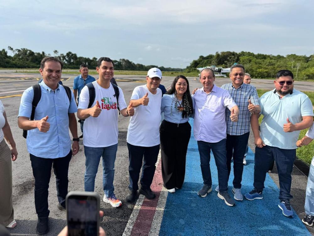 Mateus fortalece alianças com Omar, Eduardo, Saullo e Silas e amplia protagonismo político no Baixo Amazonas