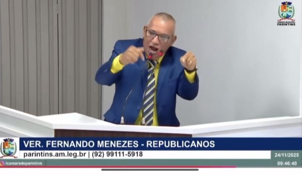 Vereador bolsonarista de Parintins defende ex-presidente após prisão