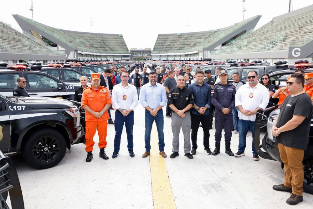 Wilson Lima reforça frota da Polícia Civil com 132 novas viaturas
