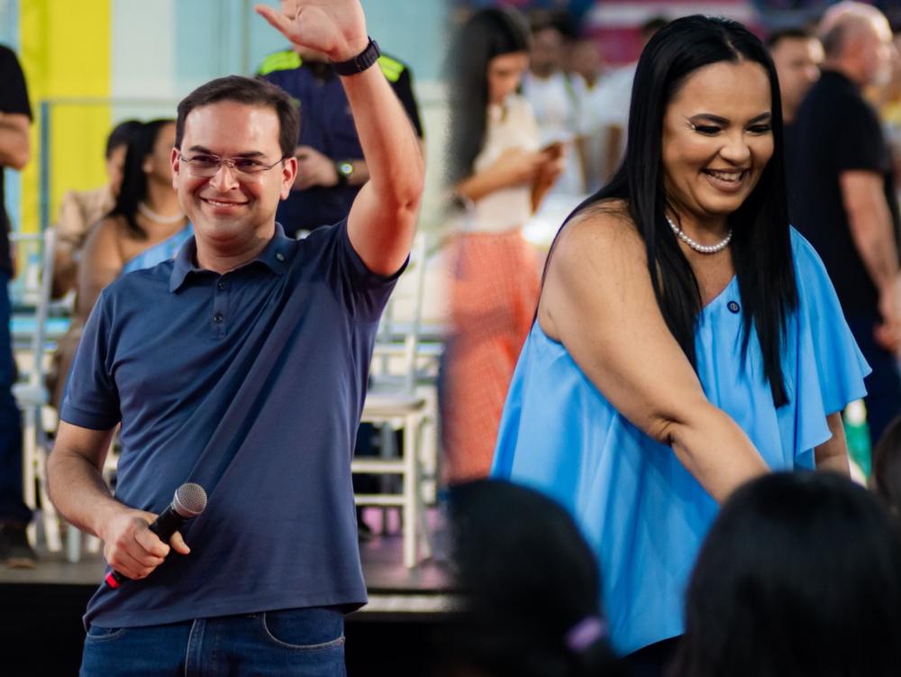 Mateus e Vanessa fecham primeiro ano com base política sólida e milhões em investimentos para Parintins