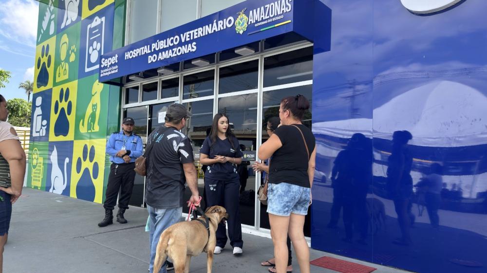 Hospital Veterinário público do AM supera 127 mil procedimentos em apenas três meses