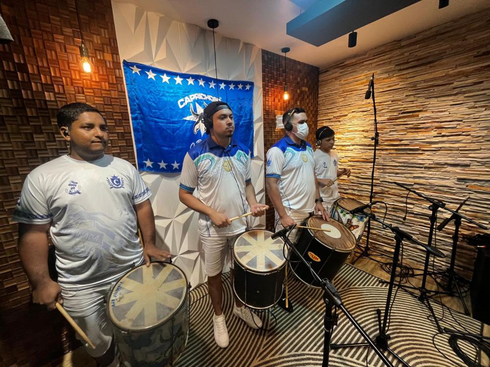 Caprichoso acelera gravações do álbum que embala o espetáculo de 2026 no Festival de Parintins