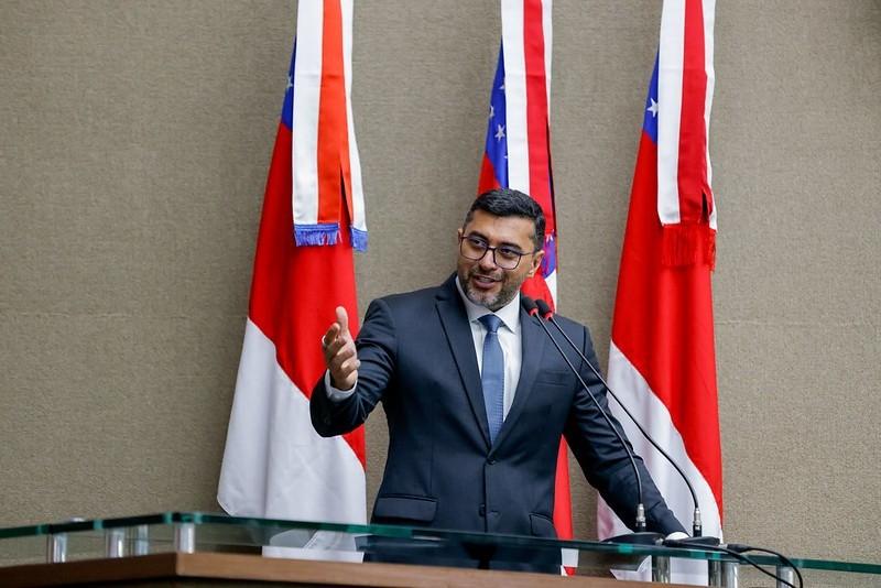 Wilson Lima destaca pacote de obras históricas em mensagem à Aleam