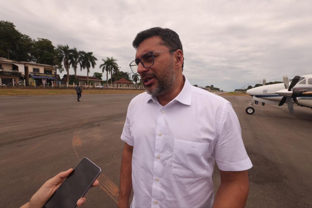 Wilson Lima entrega pista de pouso reformada e anuncia novos investimentos no Purus