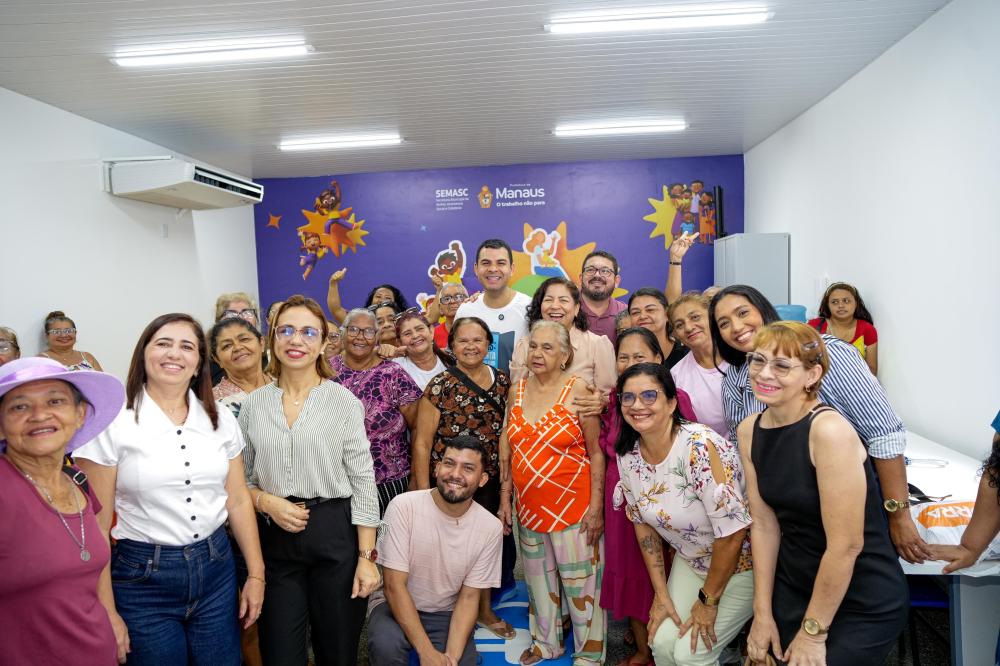 Saullo Vianna entrega CRAS do Mutirão revitalizado e amplia atendimento na zona Norte de Manaus