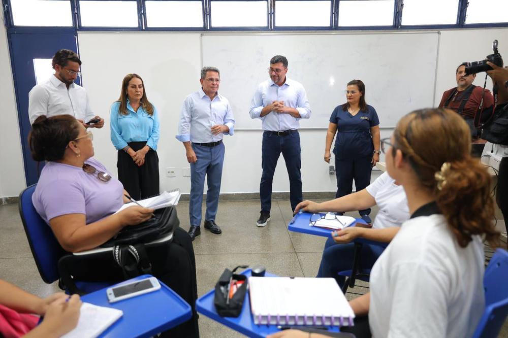 Wilson Lima abre ano letivo do Cetam com 7,6 mil novos alunos em Manaus