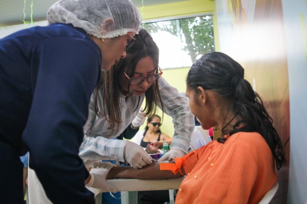 Mutirão de exames laboratoriais atende 400 pacientes e reduz demanda acumulada em Parintins