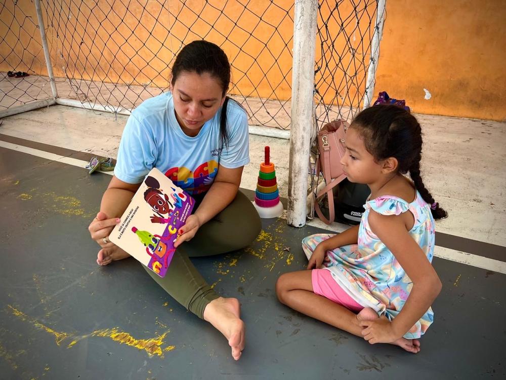 Parintins retoma projeto Educ(Ação) com atividades adaptadas para crianças com deficiência