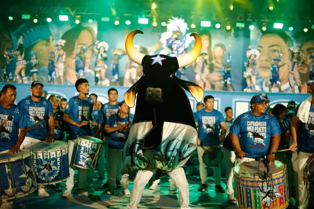 Boi Caprichoso abre temporada 2026 com o 1º Rufar do Tambor neste sábado (07), em Parintins