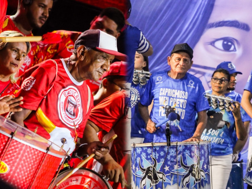 Batucada e Marujada abrem temporada e esquentam arena para lançamento de Parintins 2026