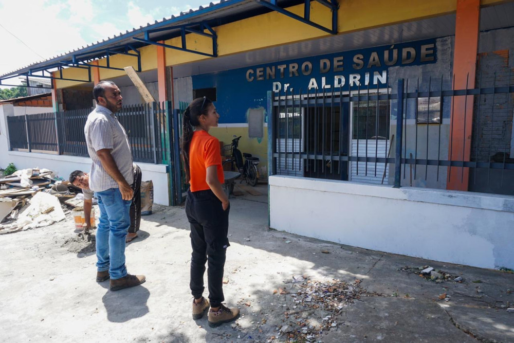UBS Aldrin Verçosa chega a 80% e entra na fase final de obras em Parintins