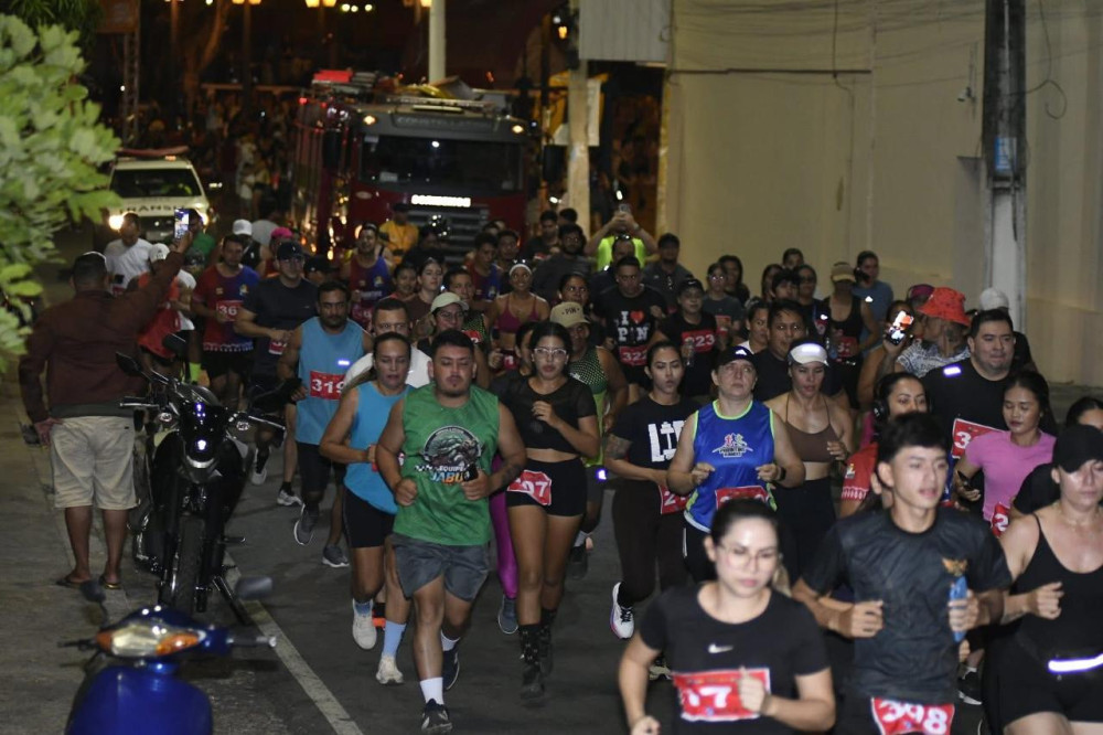 Parintins lança corrida noturna semanal para incentivar saúde e ocupação das ruas