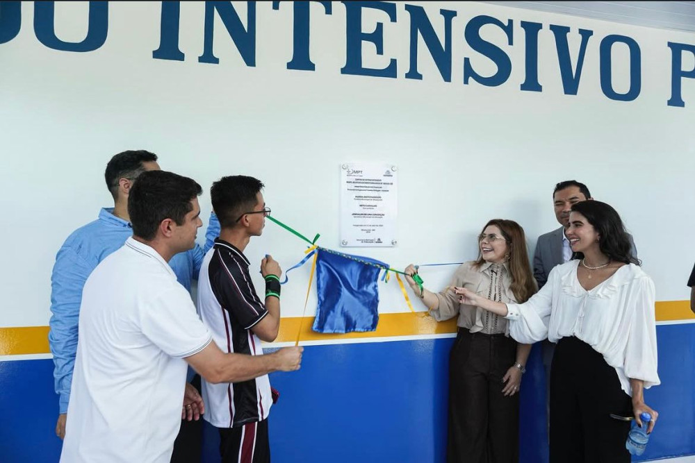 Nhamundá inaugura centro de estudo e aposta em educação para jovens de baixa renda