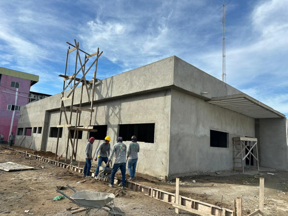 Obras da Central do SAMU avançam e devem reforçar atendimento de urgência em Parintins