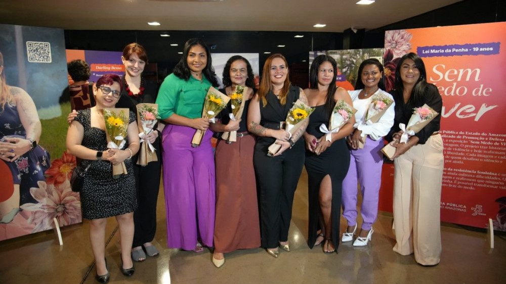 Exposição na Universidade Federal do Amazonas dá voz a mulheres que romperam ciclo de violência